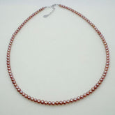 AAAAA Aurora Luster Freshwater AK Pearl Full String Pearl Necklace-AFAN003